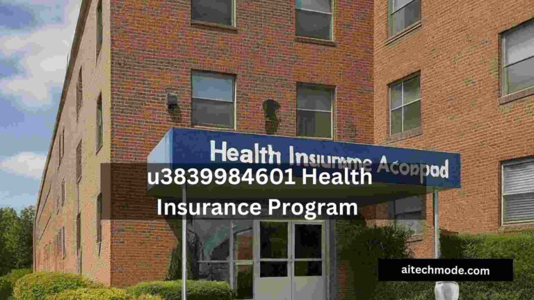 u3839984601 Health Insurance Program