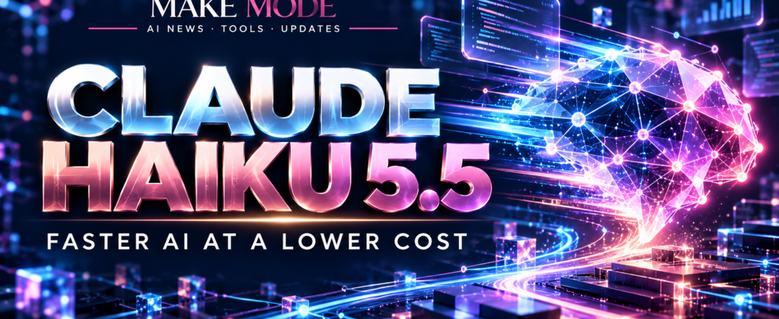 Claude Haiku 5.5 Is Here: Faster AI at a Lower Cost